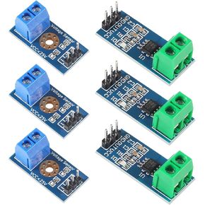 UMLIFE 3 قطع ACS712 وحدة استشعار تيار تأثير القاعة 30 أمبير وحدة ACS712 + 3 قطع وحدة استشعار الجهد DC0-25V جهاز استشعار الجهد الطرفي لاردوينو راسبيري بي in Saudi Arabia