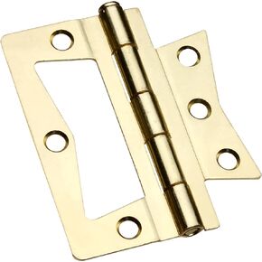 Stanley Hardware S460-815 CD815 Non-Mortise Hinge in Bright Brass, 2 pack in Saudi Arabia