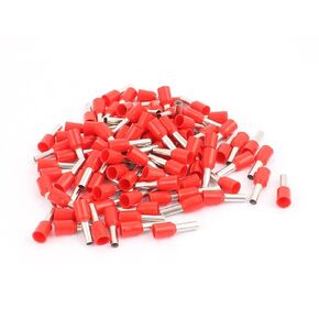 uxcell E4009 12 AWG Insulated Wire Ferrules Cord End Terminals with 102 Piece, Red in Saudi Arabia