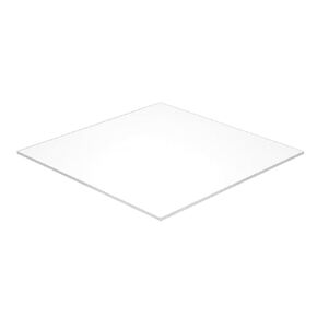 Falken Design Acrylic Plexiglass Sheet, White Translucent 55% (2447), 12" x 18" x 1/8" in Saudi Arabia