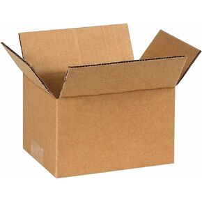 AVIDITI Small Shipping Boxes 9"L x 6"W x 6"H (100-Pack) Heavy Duty Corrugated Cardboard Boxes for Packing, Moving & Storage, Strong Wholesale Bulk Boxes for Home or Business