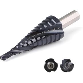 لقمة مثقاب كوبالت M35 ثلاثة فلوت حلزوني 3/16 بوصة - 7/8 بوصة - للمعادن والفولاذ المقاوم للصدأ والألومنيوم والخشب والبلاستيك in Kuwait