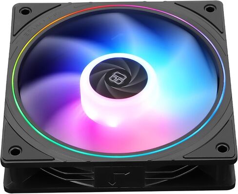 Thermalright TL-S12-S CPU Fan 120mm Case Cooler Fan ARGB, 4pin PWM Connector Silent Computer Fan with S-FDB Bearing Included,up to 1500RPM Cooling Fan(Pack of 3) in Saudi Arabia