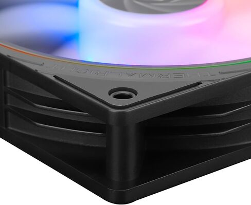 Thermalright TL-S12-S CPU Fan 120mm Case Cooler Fan ARGB, 4pin PWM Connector Silent Computer Fan with S-FDB Bearing Included,up to 1500RPM Cooling Fan(Pack of 3) in Saudi Arabia