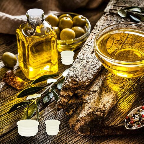 100 قطعة من سدادات شاكر الملح والفلفل 1/2 بوصة، 9/16 بوصة، 5/8 بوصة، 11/16 بوصة و7/8 بوصة سدادات بلاستيكية بديلة لشاكر الملح والفلفل للأواني والزجاجات والأنابيب in Kuwait