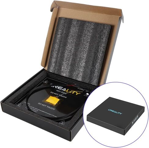 سرير Creality Official Ender 3 V2 المُدفأ، جزء بديل للطابعة ثلاثية الأبعاد الأصلية Hotbed 220W 24V مع خط كابل متوافق مع Ender 3، Ender 3 Pro، Ender 3 V2 in Kuwait