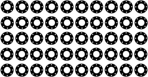 Sterling Seal CFF7000I.2000.062.150X50 7000I Grafoil Full Face Gasket, 20" Pipe Size, 1/16" Thick, Pressure Class 150#, 20" ID, Black with a smooth finish (Pack of 50) in Kuwait