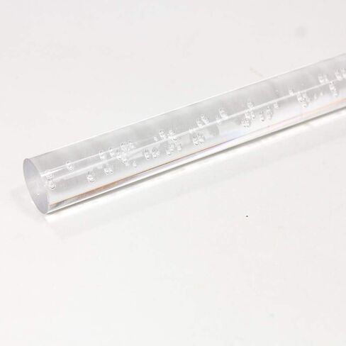 Acrylic Lucite Rod Dowel - 5/8"(16mm) x 11.8125" (300mm) - One Rod (Clear) in Kuwait