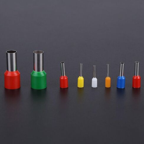 2120pcs Insulated Cord Pin End Terminal Kit Set Copper Wire Crimp Connector Ferrule 22-5 AWG with Plastic Storage Box in Saudi Arabia