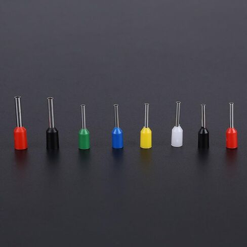 2120pcs Insulated Cord Pin End Terminal Kit Set Copper Wire Crimp Connector Ferrule 22-5 AWG with Plastic Storage Box in Saudi Arabia