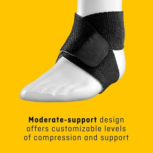 3M Futuro Sport Deluxe Black Ankle Stabilizer One Size Hook and Loop Strap for The Foot 46645ENR in Saudi Arabia