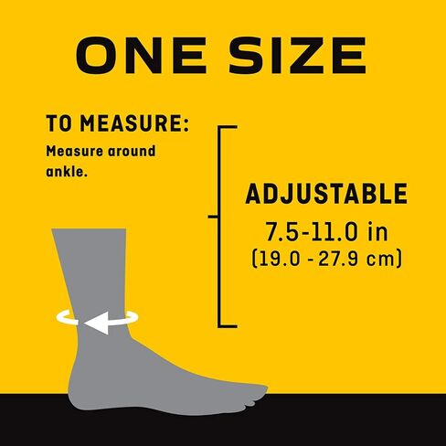 3M Futuro Sport Deluxe Black Ankle Stabilizer One Size Hook and Loop Strap for The Foot 46645ENR in Saudi Arabia