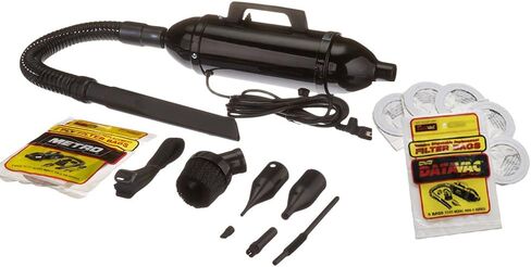 Metro Vac Electric DataVac Pro Series VAC N Blo | Model MDV-1BA | Computer Vacuum | Blower |Cleaner | Duster | Made in The USA | Includes 5 Bonus Bags! (1) in Kuwait