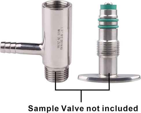 DERNORD Sampling Replacement Seal Viton Seal for Sample Cook Valve 0.5 Inch NPT Thread(Pack of 2) in Saudi Arabia