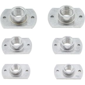 SQXBK 10PCS Weld Nuts M10 Tab Base UNC Carbon Steel Machine Screw