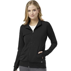 WonderWink Women's Moto Scrub Jacket