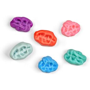 Genuine Fred MY TAI Umbrella Drink Markers, Set of 6, Colorful Silicone Umbrellas to Keep Track of Your Drink, Ideal for Hostess Gifts, Beach Houses, Bachelorette Parties, and White Elephant Parties in Saudi Arabia