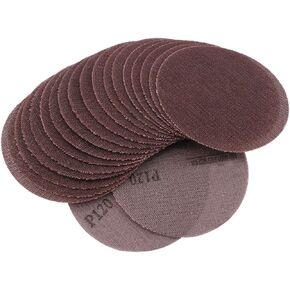 أقراص صنفرة شبكية مقاس 5 بوصات بخطاف وحلقة ورق صنفرة 800 حبيبة 20 قطعة، مجموعة دائرية من الغبار المتدفق، وسادات سنفرة مدارية شبكية للخشب، والجدران الجافة، والسيارات، وإزالة الخدوش المعدنية بواسطة سانجيان in Kuwait