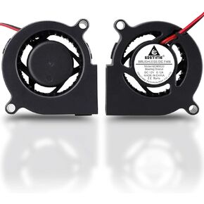 GDSTIME 50mm Turbo Cooling Fan, 12v Blower Fan, 50mm x 20mm DC Brushless Blower Fan Diagonal Hole Distance 57MM in Kuwait