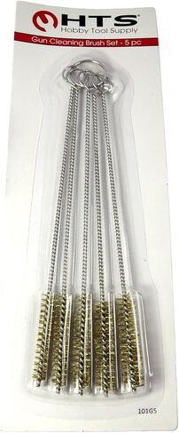 HTS 101G5 5 قطع 7.5 بوصة سلك نحاسي خشن أنبوب تبغ / مجموعة فرشاة تنظيف المسدس in Kuwait