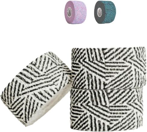 Happy Thumbs Tape Company - Gym & Hook Grip Tape - Thumb & Finger Protection - for Cross Training, Weightlifting, Gymnastics & More - Stretchy Adhesive Athletic Weightlifting Tape - 24 ft Long 6 Pack in Saudi Arabia