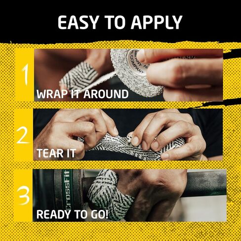 Happy Thumbs Tape Company - Gym & Hook Grip Tape - Thumb & Finger Protection - for Cross Training, Weightlifting, Gymnastics & More - Stretchy Adhesive Athletic Weightlifting Tape - 24 ft Long 6 Pack in Saudi Arabia