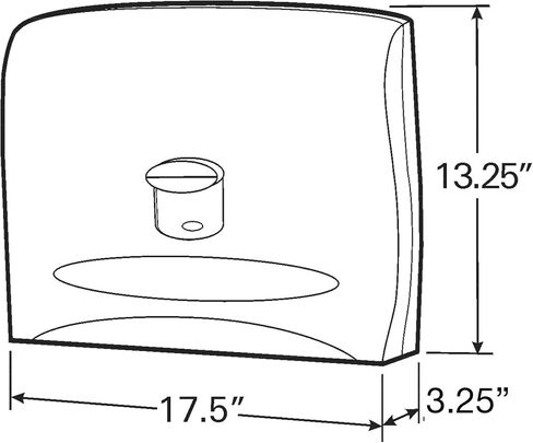 Scott Kimberly Clark Windows Toilet Seat Cover Dispenser (09506), Black in Saudi Arabia