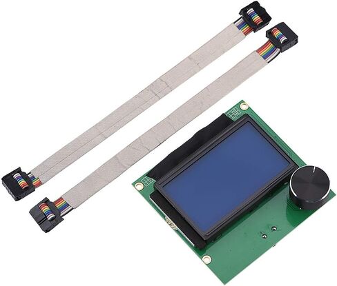 LCD Screen for Creality CR-10S / S4 / S5, CR10s LCD Screen, Replacement LCD Screen Controller Display with 2 Cable for Creality CR-10S 3D Printer, 3D Printer Kit Accessory in Saudi Arabia