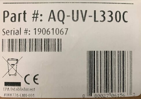 Aquasana UV Whole House Water Filter Replacement Lamp - For Systems Purchased July 2019 Or Later - AQ-UV-L330C in Kuwait