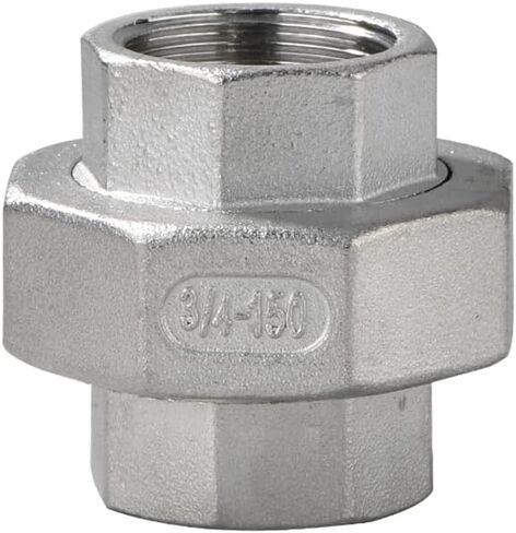 Yoebor الفولاذ المقاوم للصدأ 304 وصلة أنابيب الزهر الاتحاد 3/8 "NPT أنثى x 3/8" NPT أنثى المواضيع محول in Saudi Arabia
