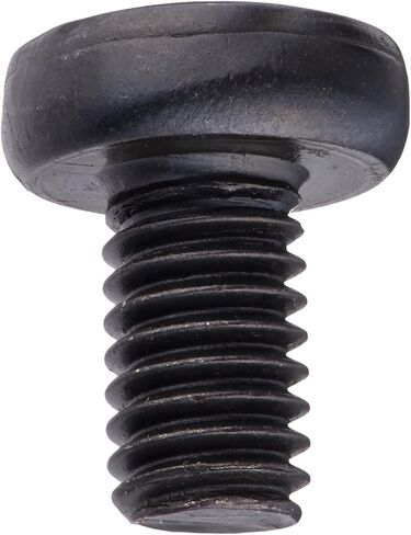 Small Parts M3.56D7985AB Steel Pan Head Machine Screw, Black Oxide Finish, Meets DIN 7985, #1 Phillips Drive, M3.5-0.6 Thread Size, 6 mm Length, Fully Threaded, Import (Pack of 100) in Saudi Arabia