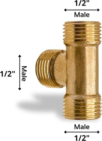 محول تي 1/2 انش ذكر × 1/2 انش ذكر × 1/2 انش ذكر 1/2 انش وصلة انبوبية ذكر محول محول وصلة نحاسية على شكل حرف T in Kuwait