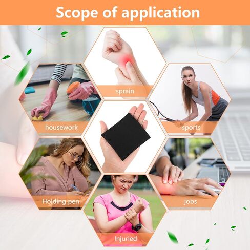 SATINIOR 2 Pairs Compression Wrist Sleeve Compression Wrist Brace Wrist Supports Wrist Wraps Elastic Wristbands for Men and Women Tennis, Tendonitis, Carpal Tunnel (Beige, Small) in Kuwait