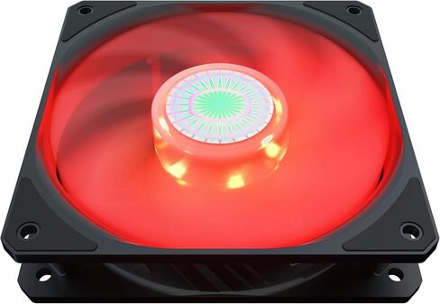 كولر ماستر سيكل فلو 120 مروحة حافظة كمبيوتر حمراء 120 ملم MFX-B2DN-18NPR-R1 FN1409 in Kuwait