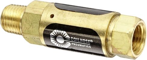 منظم الضغط في الخط Coilhose Pneumatics 4214-70PS، تم ضبطه مسبقًا حتى 70 رطل لكل بوصة مربعة، مع 1/4 بوصة ذكر/أنثى MPT in Saudi Arabia