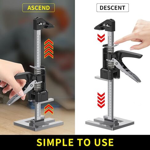 Labor Saving Arm,Furniture Lifter Effort Elevator 2Pack 365LB, Wall Tile Locator,Bar Clamps for Woodworking,Hand Lifting Jack Tool in Saudi Arabia