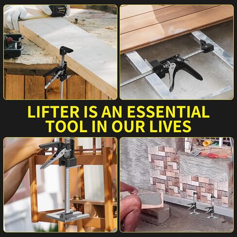Labor Saving Arm,Furniture Lifter Effort Elevator 2Pack 365LB, Wall Tile Locator,Bar Clamps for Woodworking,Hand Lifting Jack Tool in Saudi Arabia