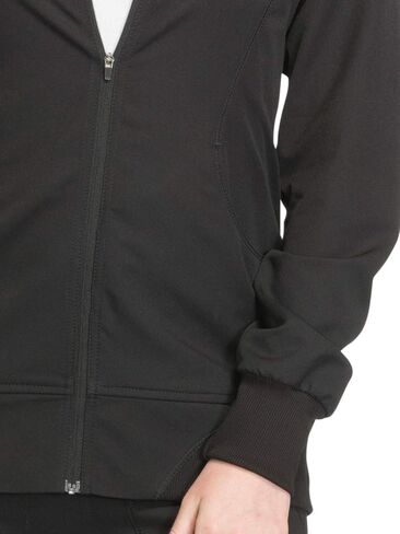 Dynamix Scrubs للنساء، سترات بسحاب أمامي مستوحاة من الألعاب الرياضية للنساء مع تمدد رباعي الاتجاهات وماص للرطوبة DK330 in Kuwait