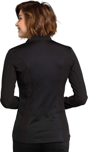 Cherokee Statement Women Warm Up Scrubs Jacket Zip Front CK365 in Kuwait