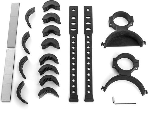 WeiSen Quick Release Fire Extinguisher Holder Mount Kit with Adjustable Rubber Straps for 1"-2" Roll Bar Cage Compatible with Can Am X3 Polaris RZR Kawasaki Teryx Honda Pioneer Talon 1000 etc in Saudi Arabia