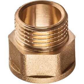 Adapter 1/2" Female x 1/2 “ Male Threaded Brass Pipe Fittings Construction NPT