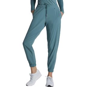 Susan Multi Pocket Scrub Pants for Women, Stretchy Drawstring Scrub Joggers