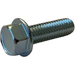 أجزاء صغيرة 0808MW #8-32 × 1/2 بوصة برغي رأس غسالة سداسية مسننة غير مشقوقة، زنك ملولب بالكامل (عبوة من 100 قطعة) in Saudi Arabia