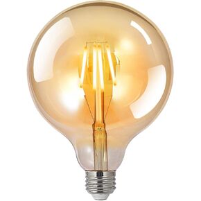 BoostArea LED Light Bulb, Pack of 2 LED Edison Bulb, 6 Watt Light Bulbs (60W Equivalent), 800 Lumens, 2700K Warm White, CRI 80+, 120V, E26 Base Led Bulbs, 25000 Hrs Lifespan, ETL Listed, Non-Dimmable