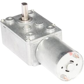 BEMONOC DC 12V 0.6RPM 6mm Shaft Low Speed High Torque Turbine Worm Gear Motor in Saudi Arabia