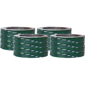 ستيرلنج سيل 9000IR.750316PTFE600X96 316L حشية جرح حلزونية من الفولاذ المقاوم للصدأ مع حلقة داخلية 316SS وحشو PTFE لأنبوب 3/4 بوصة، فئة الضغط 600#، شريط أخضر مع شريط أبيض (عبوة من 96) in Kuwait