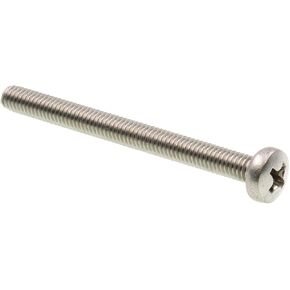 Prime-Line 9131281 Machine Screws, Metric, Pan Head, Phillips Drive, M4-0.7 X 45MM (10 Pack) in Kuwait