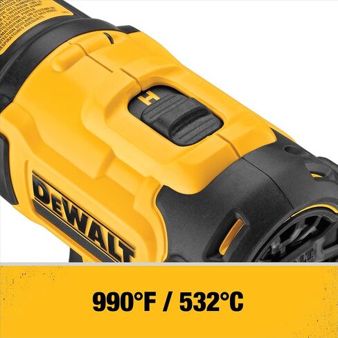 DEWALT 20V MAX Heat Gun, Cordless, Up to 990 Degrees, 42 Minutes of Run Time, LED Light, Bare Tool Only (DCE530B) in Saudi Arabia