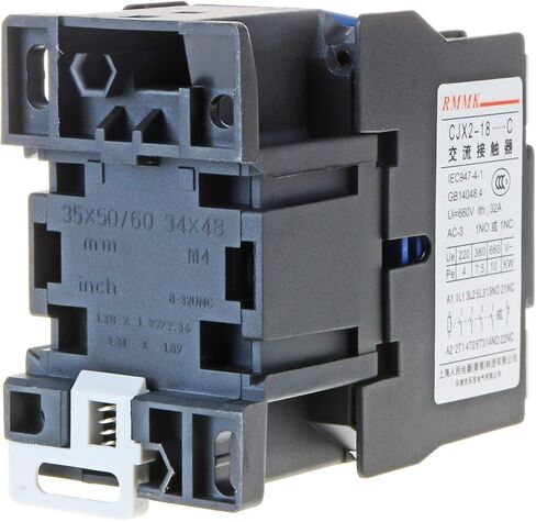 YXQ CJX2-0910 موصل التيار المتردد مفتوح عادة 3 مراحل 220 فولت 50 هرتز 660 فولت واجهة المستخدم 25 أمبير DIN السكك الحديدية in Kuwait