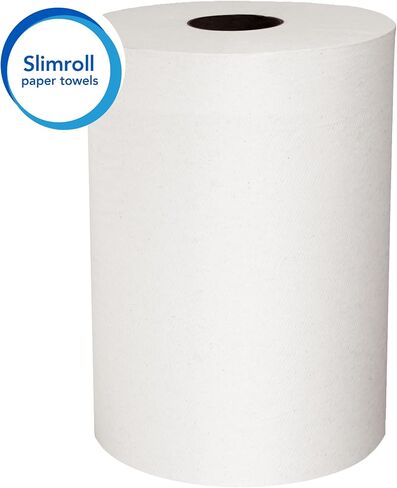 Scott Control Slimroll Hard Roll Paper Towels (12388) with Fast-Drying Absorbency Pockets, White, 6 Rolls / Case, 580' / Roll in Saudi Arabia